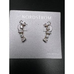 CZ Arch Earrings